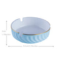 INGRI Ocean Blue Series - Handcrafted Bone China Tableware Set - Je t'aime Resolute