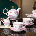 INGRI Secret Garden - Handcrafted Bone China Tea Set - Je t'aime Resolute