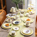 INGRI Skagen Series - Handcrafted Bone China Tableware and Tea Set - Je t'aime Resolute