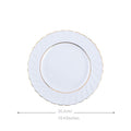 INGRI Pure White Series - Handcrafted Bone China Tableware Set - Je t'aime Resolute
