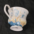 Handmade Crystalline Glaze Ceramic Coffee Cup & Saucer for Afternoon Tea - Je t'aime Resolute
