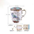 INGRI Handcrafted Bone China Couple Mug Set - Je t'aime Resolute