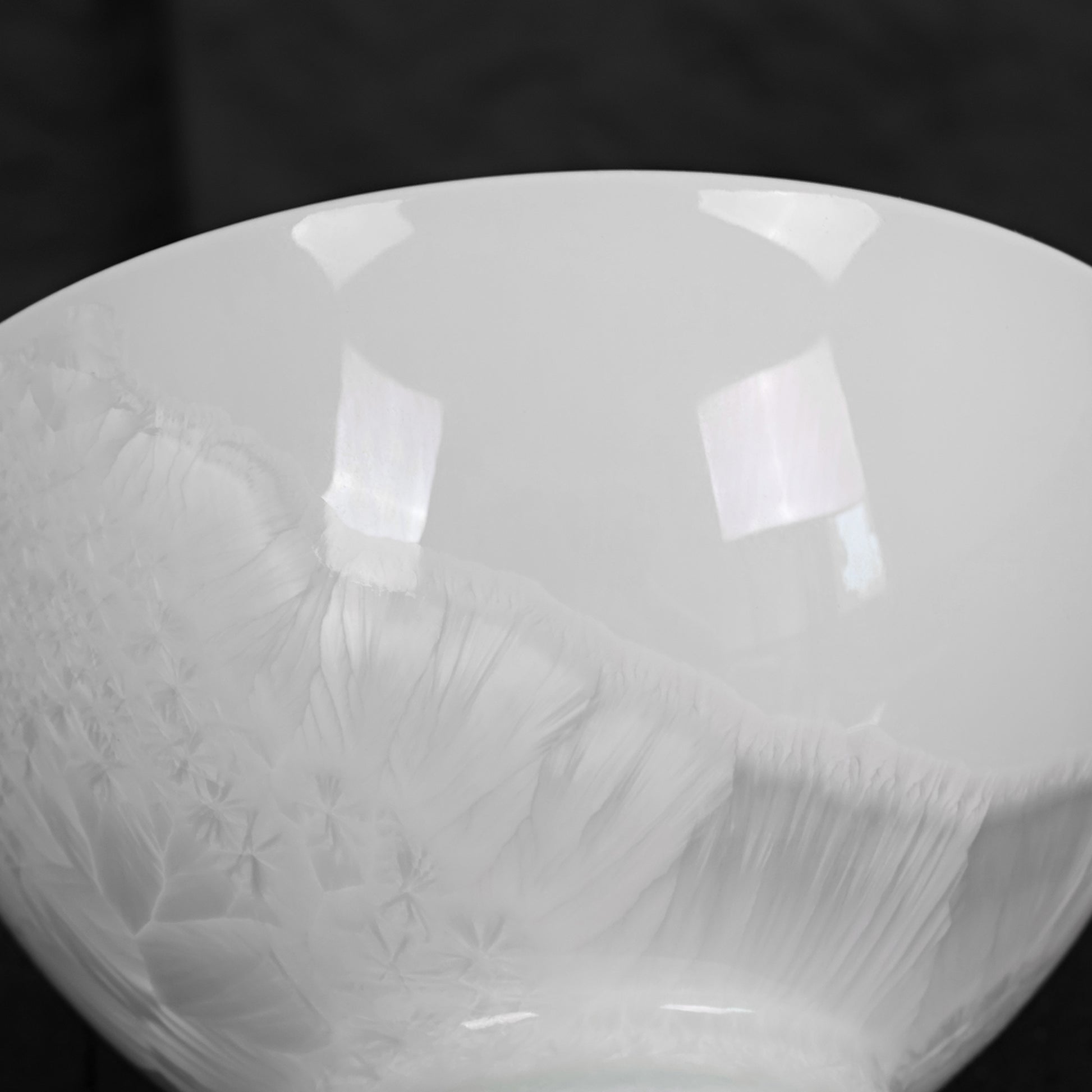 Marine Lapis | Handmade Ceramic Crystalline Glaze Smooth Bowl - Je t'aime Resolute