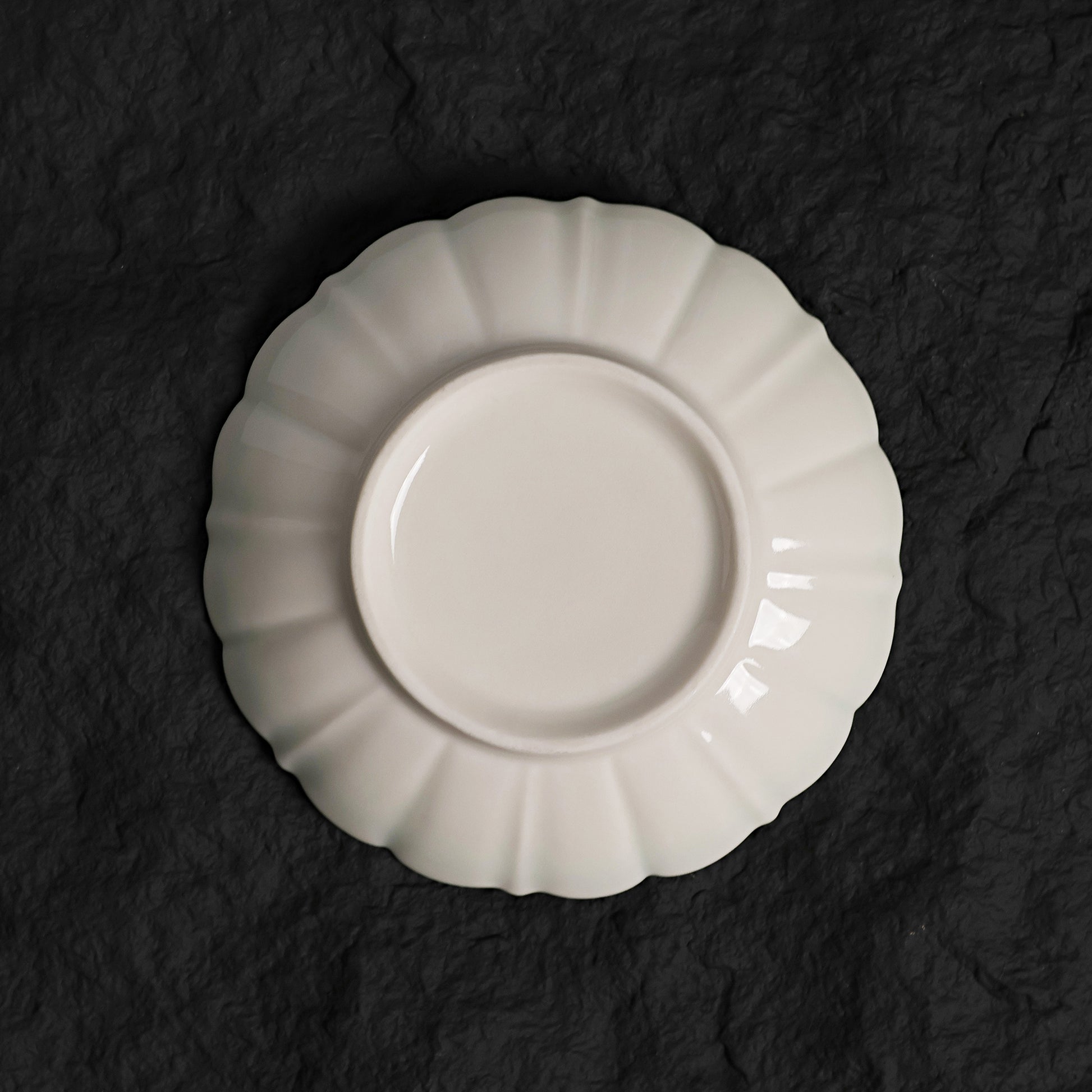 Frozen Lake | Handmade Ceramic Crystalline Glaze Mini Dessert Plate - Je t'aime Resolute