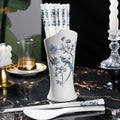 JR Handcrafted Blue and White Bird Bone China Chopstick Gift Set - Je t'aime Resolute