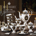 INGRI Muse Series - Handcrafted Bone China Tea Set - Je t'aime Resolute