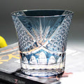 Edo Kiriko Sake Glasses Western-Style Liquor Glasses Japanese Handcrafted Crystal Glassware Whiskey Glasses Gift - Je t'aime Resolute