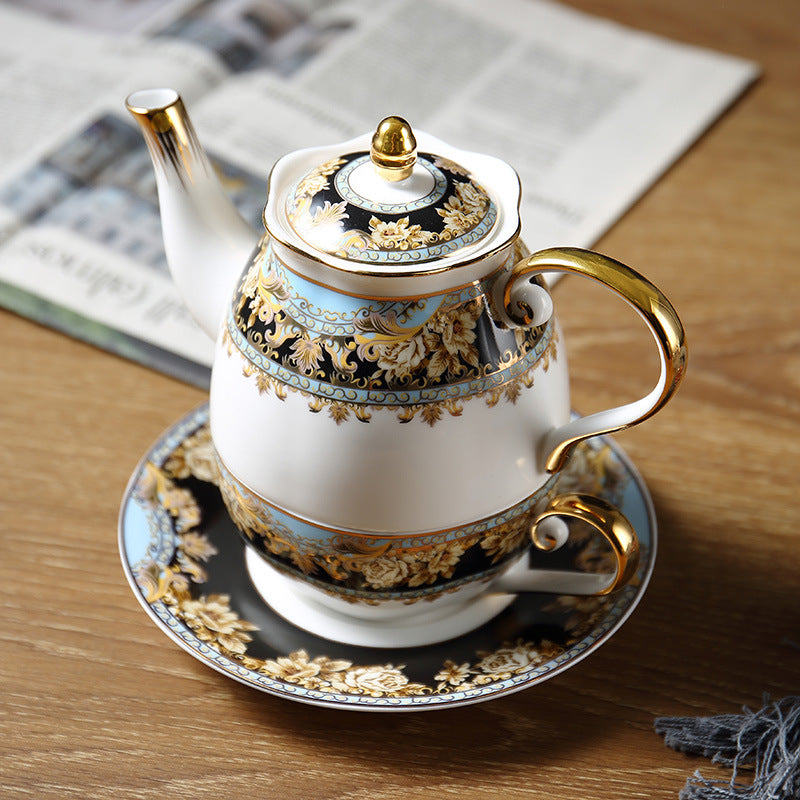 INGRI Muse Series - Handcrafted Bone China Tea Set - Je t'aime Resolute