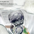 Japanese Handcrafted Edo Kiriko Mount Fuji Series Mini Sake Flask & Sake Cup Pure Hand-Carved Crystal Glass Set - Je t'aime Resolute
