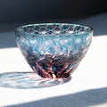 Edo Kiriko Handcrafted Hinata Guinomi Sake Glasses with Wooden Box - Je t'aime Resolute