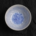 Marine Lapis | Handmade Ceramic Crystalline Glaze Textured Bowl - Je t'aime Resolute