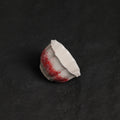 White&Red Crystalline Glaze Handmade Tea Cup – 3.3