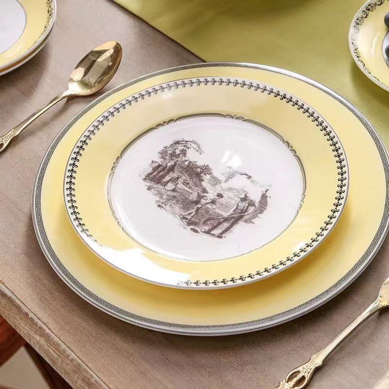 INGRI Skagen Series - Handcrafted Bone China Tableware and Tea Set - Je t'aime Resolute