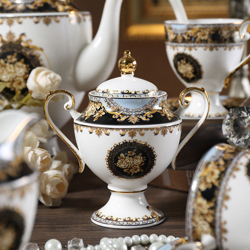 INGRI Muse Series - Handcrafted Bone China Tea Set - Je t'aime Resolute