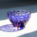 Edo Kiriko Handcrafted Hinata Guinomi Sake Glasses with Wooden Box - Je t'aime Resolute