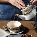 INGRI Muse Series - Handcrafted Bone China Tea Set - Je t'aime Resolute