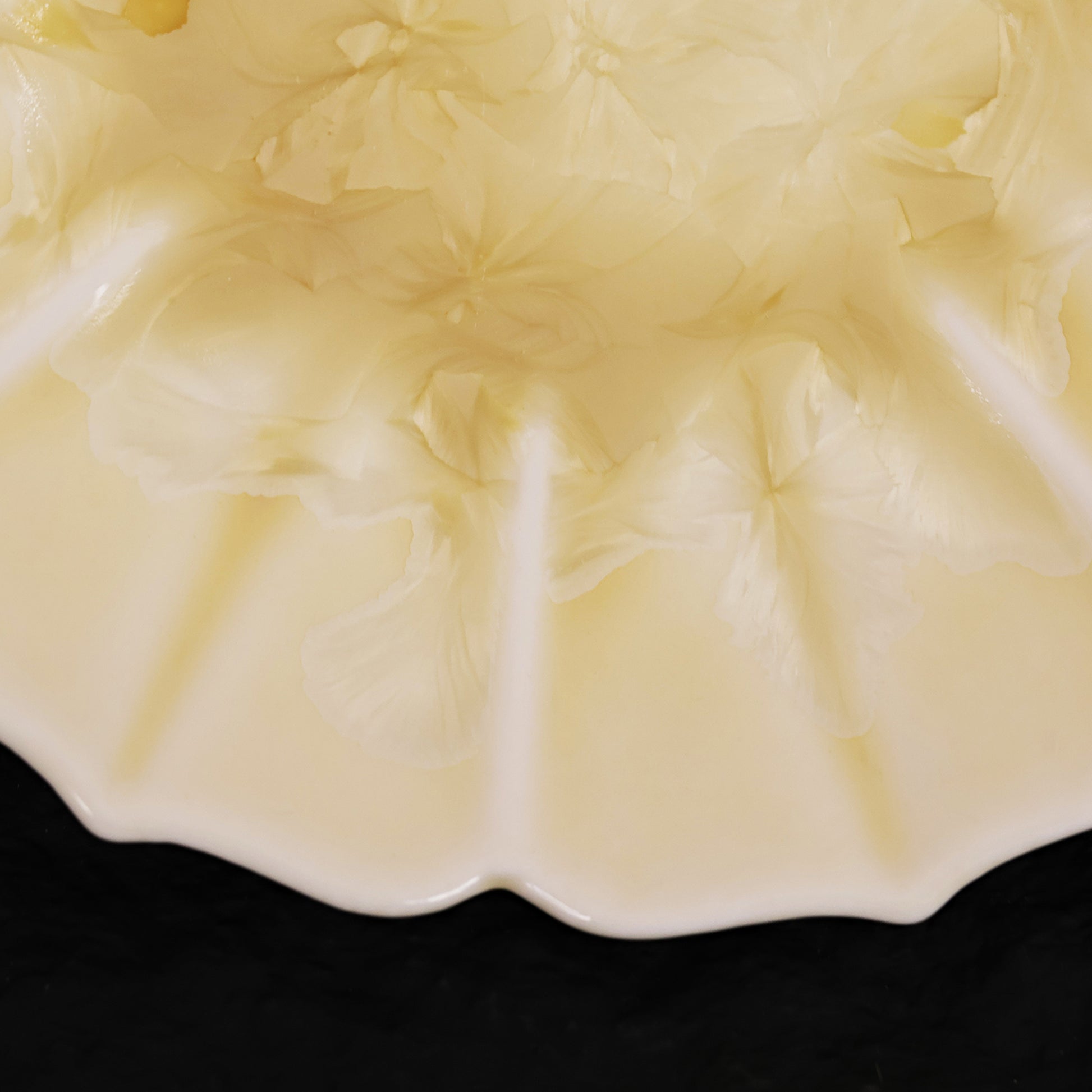 Sunlit Bloom | Sunflower Handmade Ceramic Crystalline Glaze Mini Dessert Plate - Je t'aime Resolute