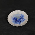 Obsidian Ocean | Deep Blue Handmade Ceramic Crystalline Glaze Mini Dessert Plate - Je t'aime Resolute