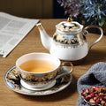 INGRI Muse Series - Handcrafted Bone China Tea Set - Je t'aime Resolute