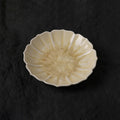 Light Yellow Crystalline Glaze Sunflower Dessert Plate – 3.2” Handmade Petite Ceramic Plate - Je t'aime Resolute