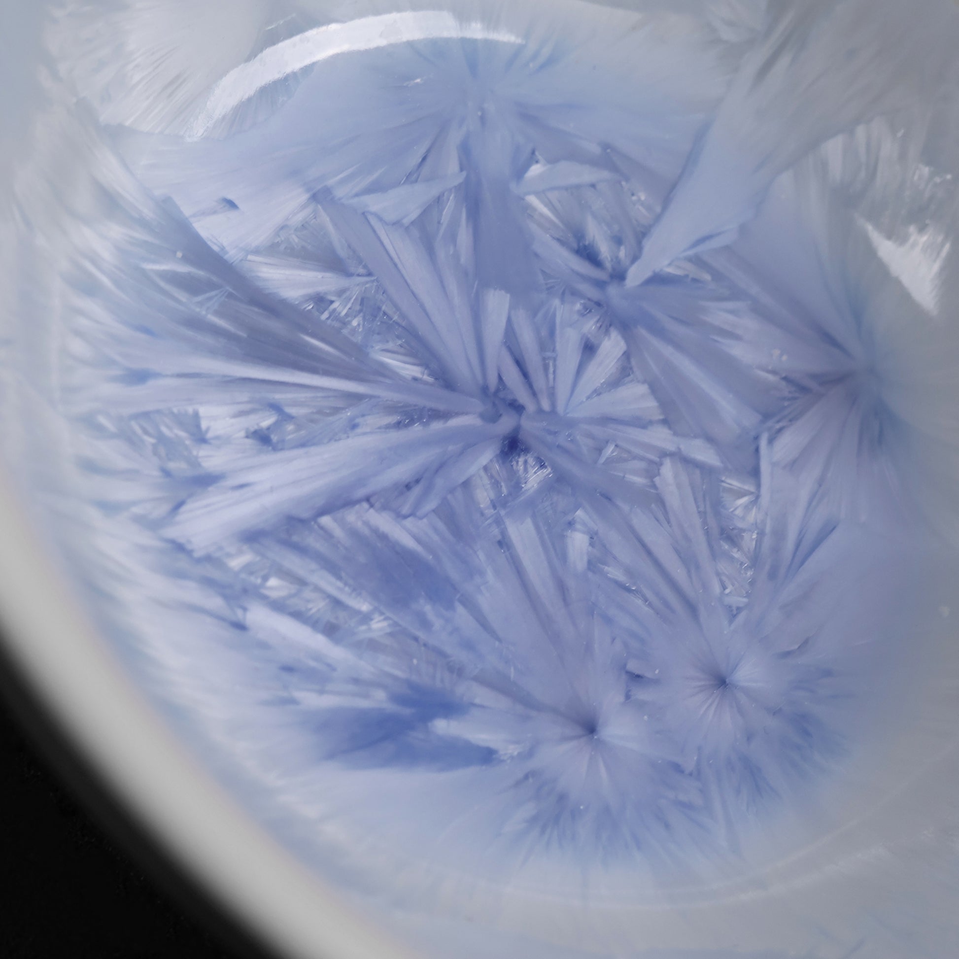 Marine Lapis | Handmade Ceramic Crystalline Glaze Smooth Bowl - Je t'aime Resolute
