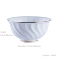 INGRI Pure White Series - Handcrafted Bone China Tableware Set - Je t'aime Resolute