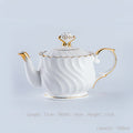 INGRI Ocean Blue Series - Handcrafted Bone China Tea Set - Je t'aime Resolute