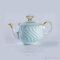 INGRI Ocean Blue Series - Handcrafted Bone China Tea Set - Je t'aime Resolute