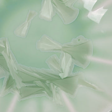 Pistachio Echo | Floral Edge Handmade Ceramic Crystalline Glaze Mini Dessert Plate - Je t'aime Resolute