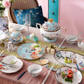 INGRI Phoenix Series Handcrafted Bone China Tableware Set - Je t'aime Resolute