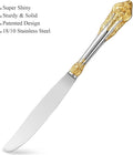 JR Vintage Embossed Stainless Steel Cutlery Set (5 pcs) - Je t'aime Resolute
