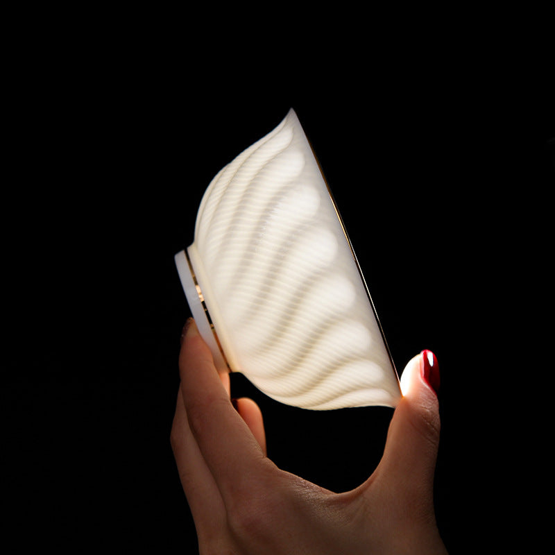 INGRI Pure White Series - Handcrafted Bone China Tableware Set - Je t'aime Resolute