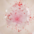 Crimson Whisper | Floral Rim Handmade Ceramic Crystalline Glaze Tea Cup - Je t'aime Resolute