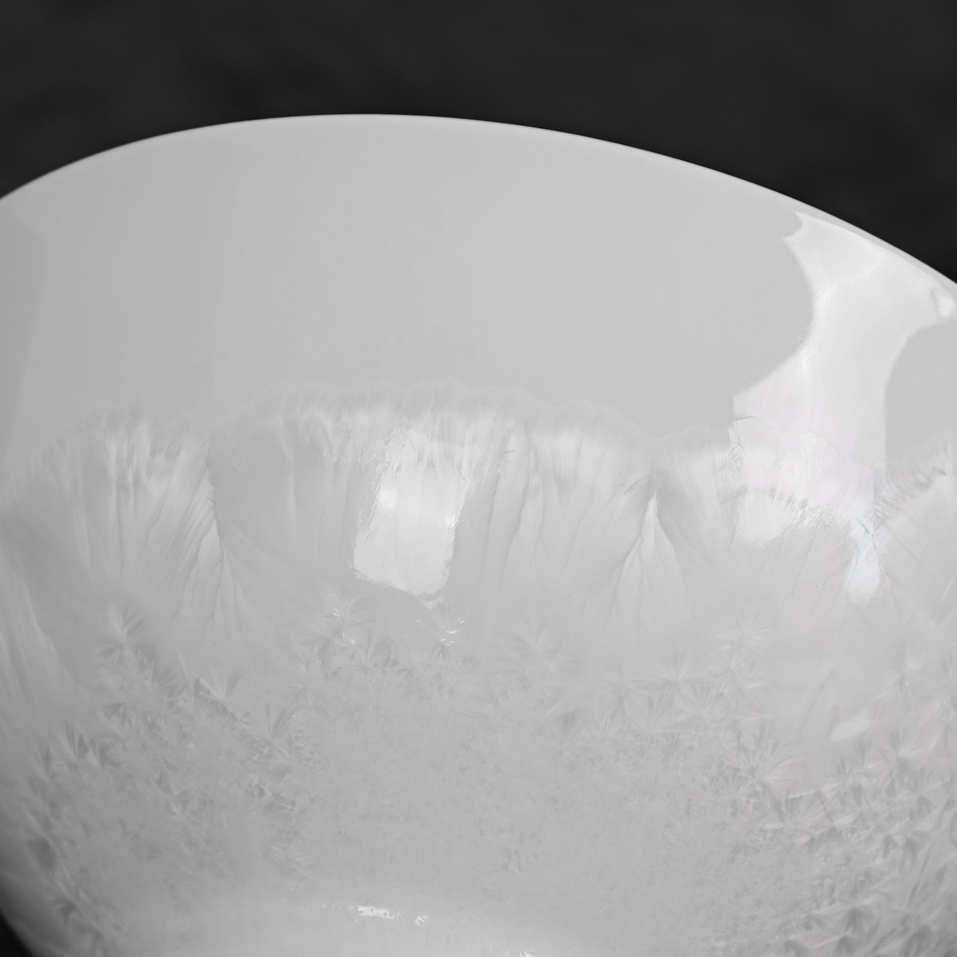Marine Lapis | Handmade Ceramic Crystalline Glaze Smooth Bowl - Je t'aime Resolute