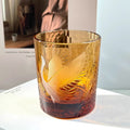 Edo Kiriko Handcrafted Pine & Crane Crystal Whisky Glass with Wooden Box - Je t'aime Resolute