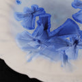 Obsidian Ocean | Deep Blue Handmade Ceramic Crystalline Glaze Mini Dessert Plate - Je t'aime Resolute