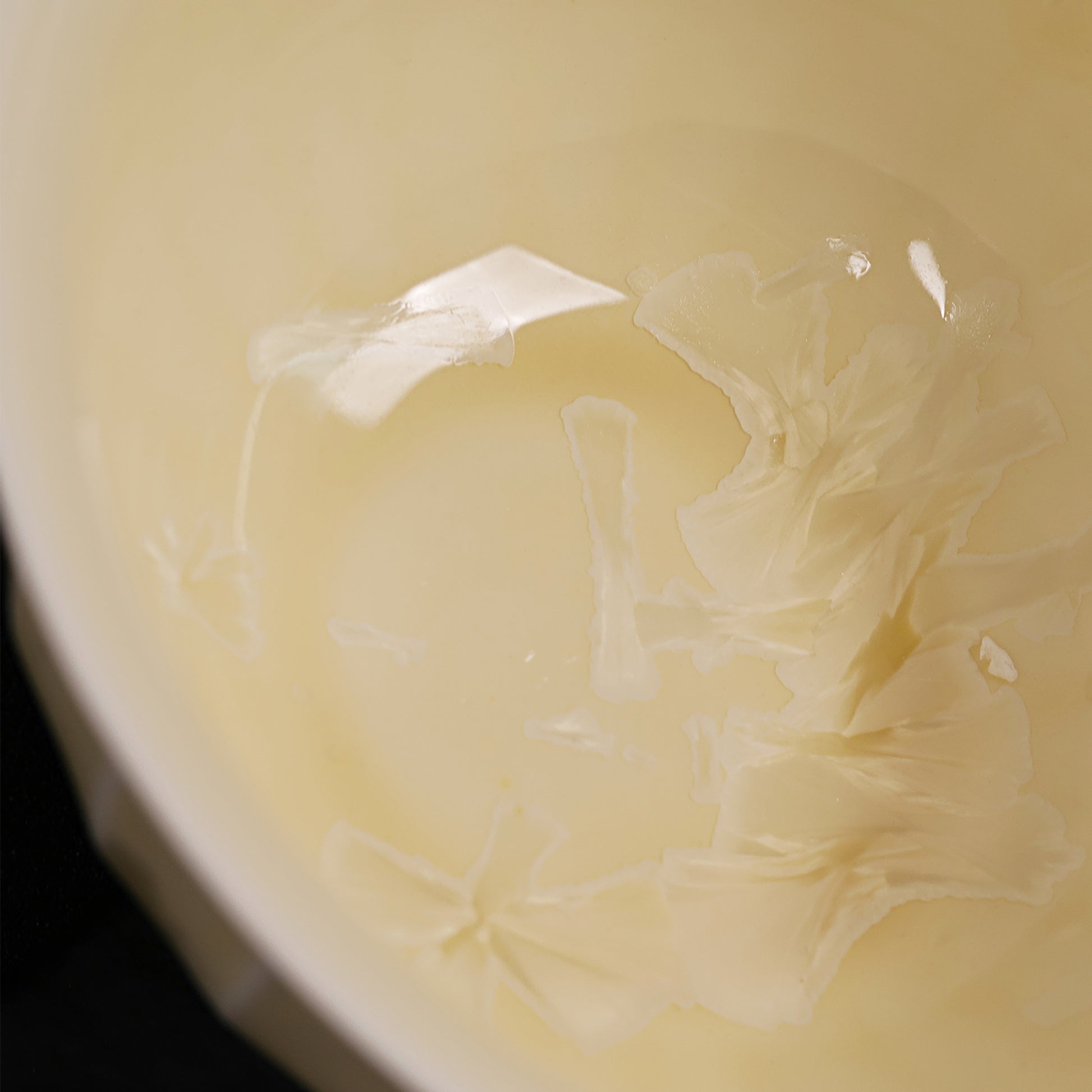 Sunlit Bloom | Petal-Textured Handmade Ceramic Crystalline Glaze Soup Bowl - Je t'aime Resolute