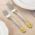 JR Vintage Embossed Stainless Steel Cutlery Set (5 pcs) - Je t'aime Resolute