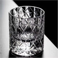 Edo Kiriko Handcrafted  Star Cut Crystal Whisky Glass - Je t'aime Resolute