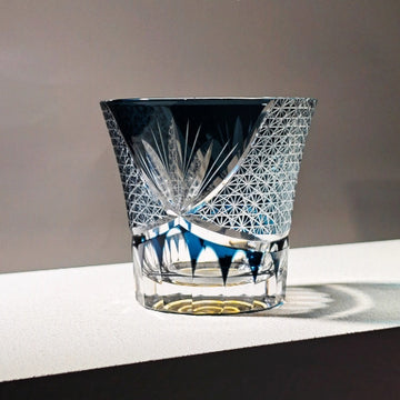 Edo Kiriko Sake Glasses Western-Style Liquor Glasses Japanese Handcrafted Crystal Glassware Whiskey Glasses Gift - Je t'aime Resolute