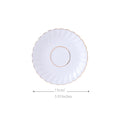 INGRI Pure White Series - Handcrafted Bone China Tableware Set - Je t'aime Resolute