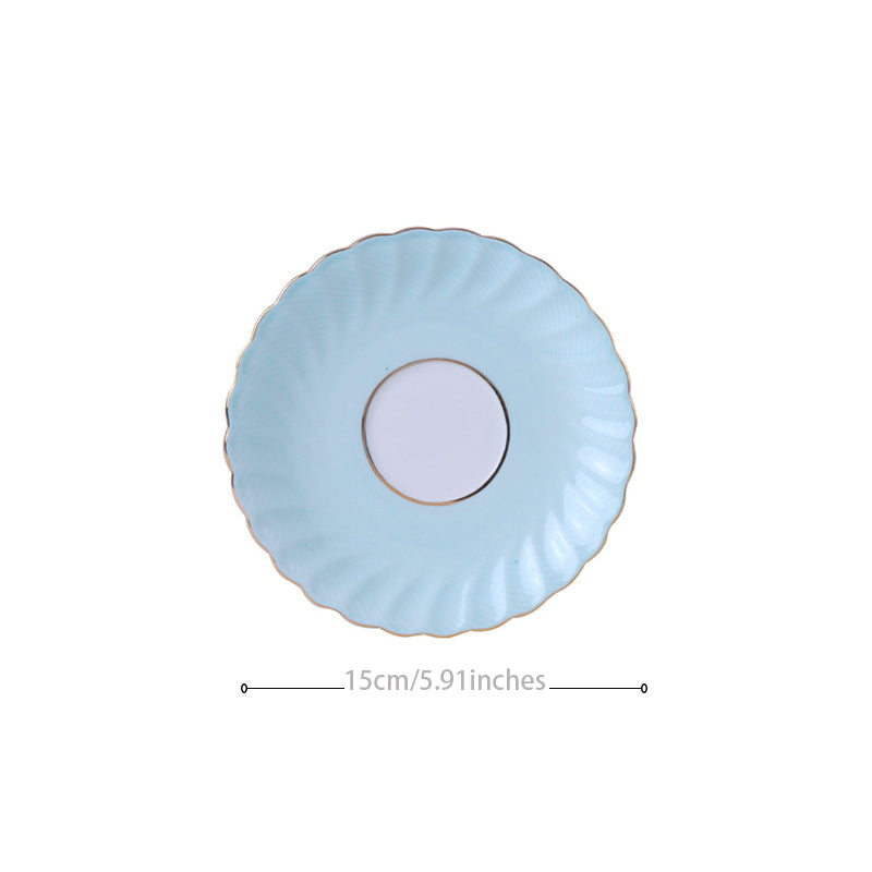 INGRI Ocean Blue Series - Handcrafted Bone China Tableware Set - Je t'aime Resolute