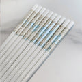 JR Handcrafted Strolling Garden Bone China Chopsticks Set (4 Pairs) - Je t'aime Resolute