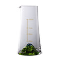 JR Handcrafted Crystal Landscape Shot Glass Set with Decanter Gift Set - Je t'aime Resolute