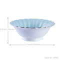 INGRI Ocean Blue Series - Handcrafted Bone China Tableware Set - Je t'aime Resolute