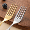 JR Marble-Pattern Stainless Steel Western Cutlery Set - Je t'aime Resolute
