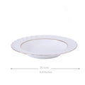 INGRI Pure White Series - Handcrafted Bone China Tableware Set - Je t'aime Resolute