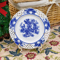 INGRI Blue Porcelain Art Series - Handcrafted Bone China Tea Set - Je t'aime Resolute