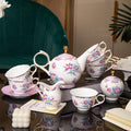 INGRI Secret Garden - Handcrafted Bone China Tea Set - Je t'aime Resolute