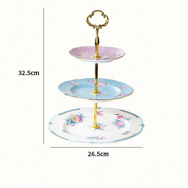 INGRI Secret Garden - Handcrafted Bone China Tea Set - Je t'aime Resolute